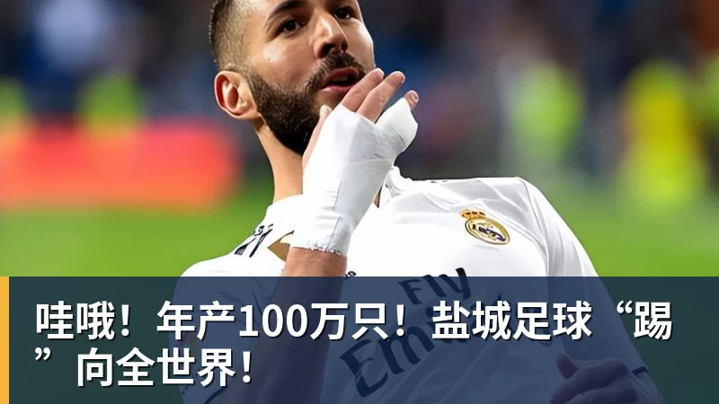 华体会体育哇哦！年产100万只！盐城足球“踢”向全世界！
